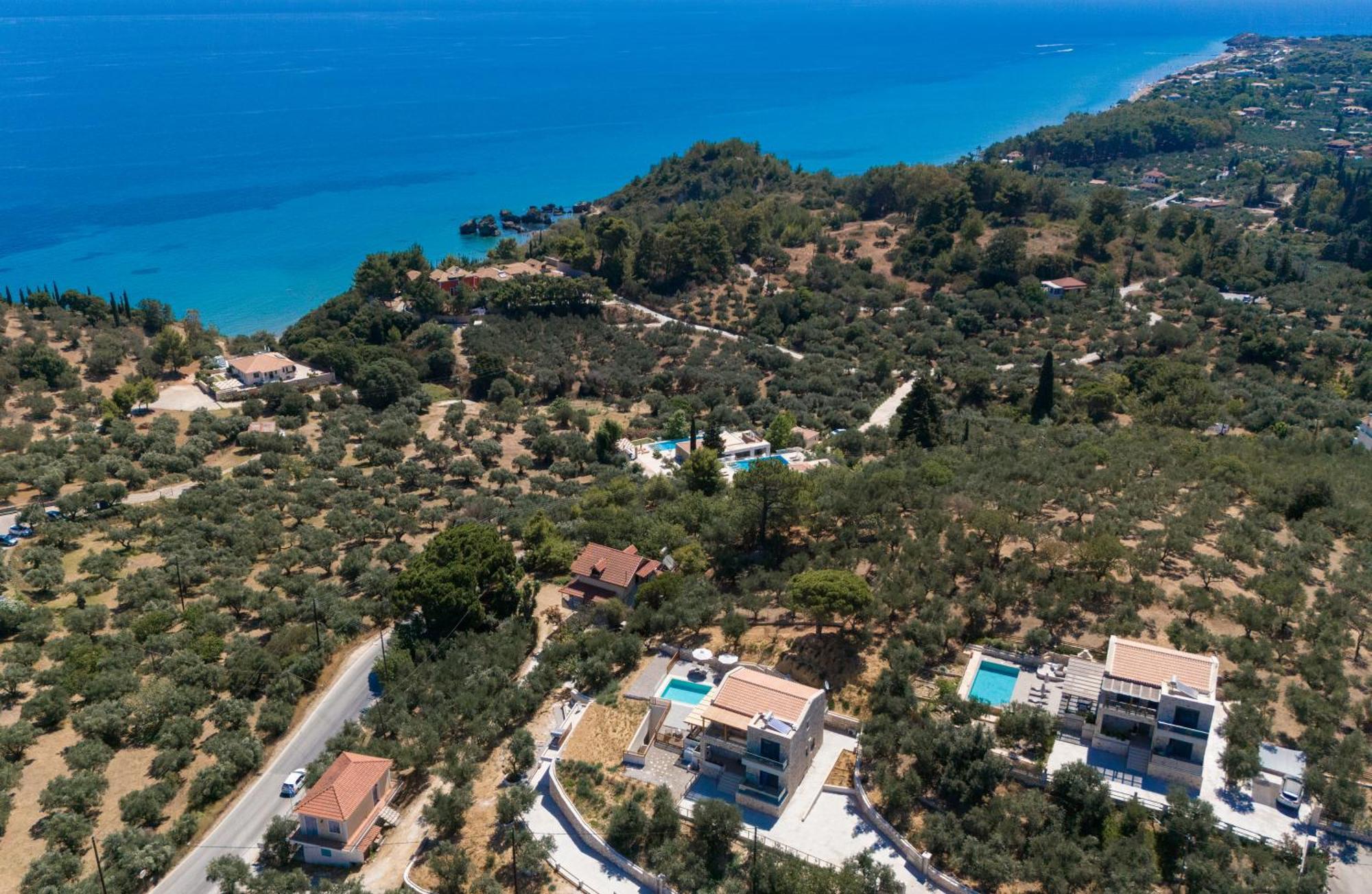 Cossoro Villas Zakynthos Xirokástellon المظهر الخارجي الصورة